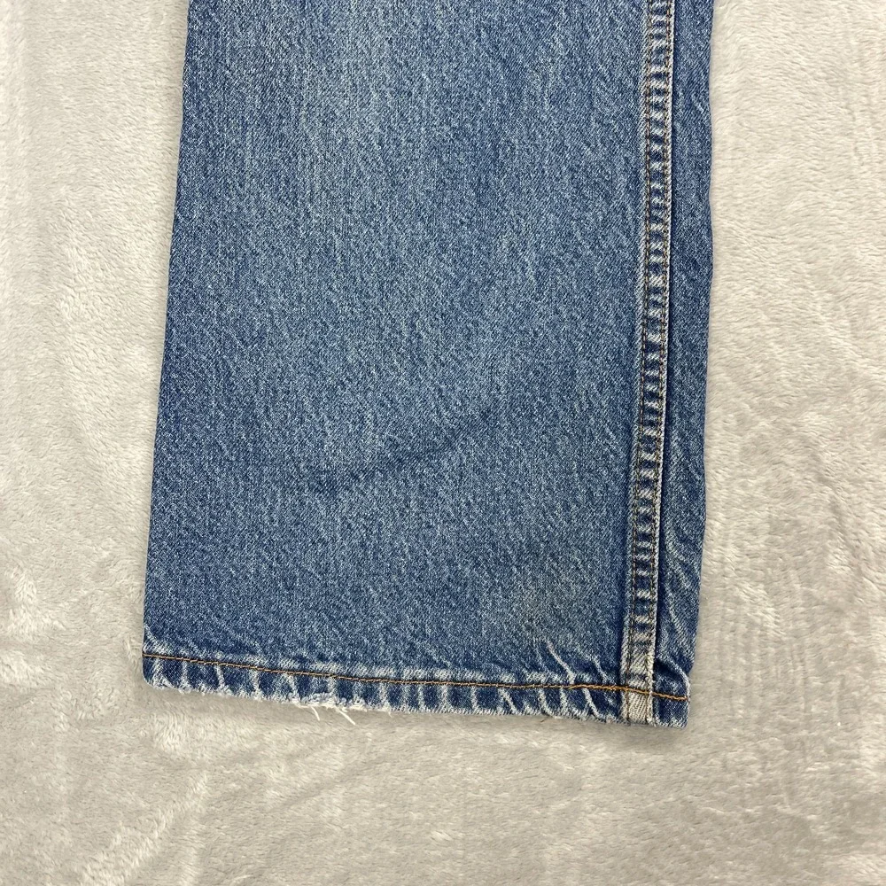 Vintage Levi's Jeans Mens 36x30 (34x30) Blue Denim 517 Orange Tab Bootcut USA
